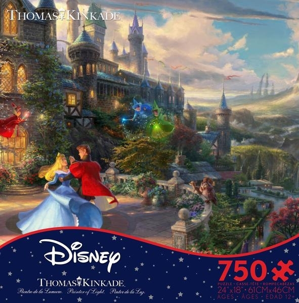 Thomas Kinkade - The Disney Collection - Sleeping Beauty Enchanting Puzzle - 750