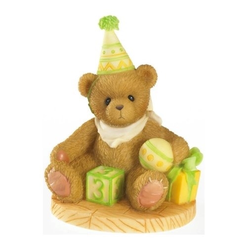 Cherished Teddies Through The Years Age 3 Bear Figurine