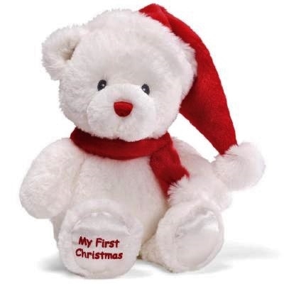 my first christmas teddy bear