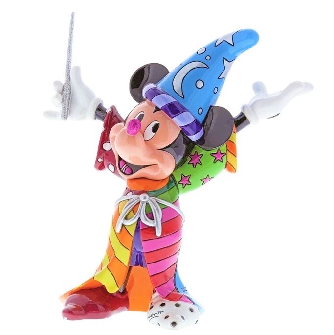 Enesco Disney by romero britto mini Figur 4059581 Sorcerer Zauberer Mickey 